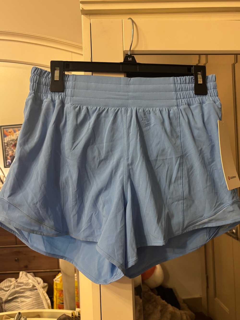 BRAND NEW lululemon athletica Powder Blue Women's Athletic Shorts